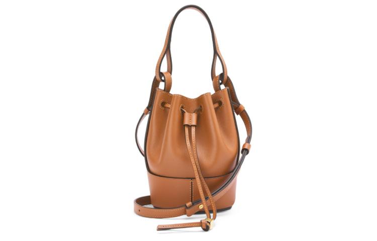 Loewe LOEWE Balloon NAPPA Cowhide Balloon Bag Bucket Bag Handbag Shoulder Bag Crossbody Bag Mini Women's Brown