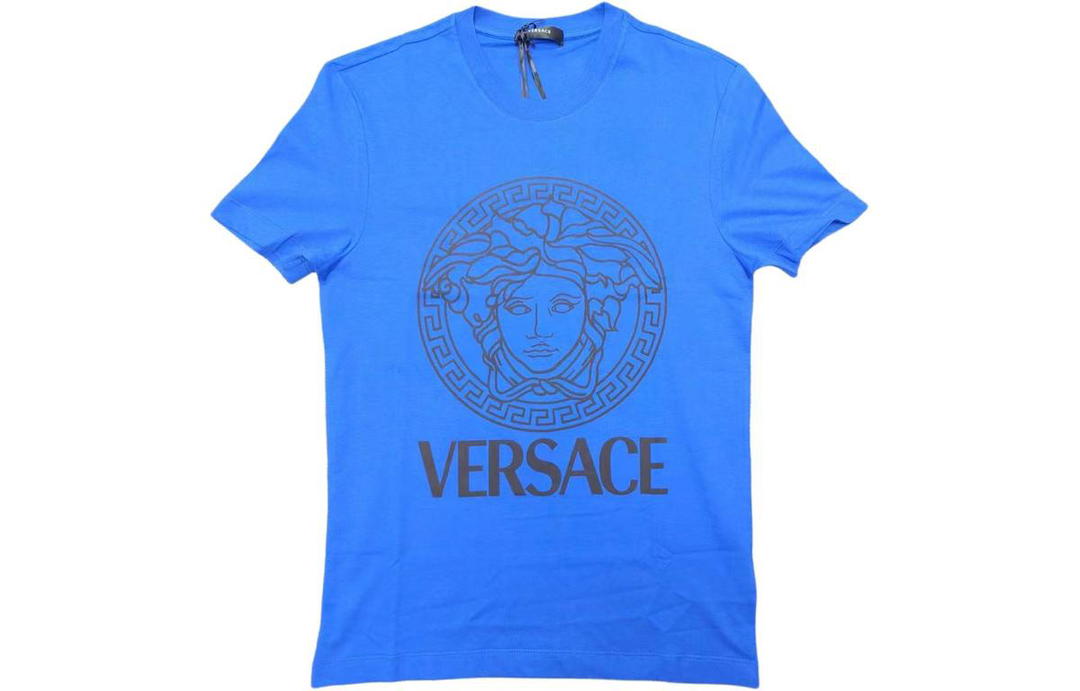 Versace Versace T-Shirts Men Blue