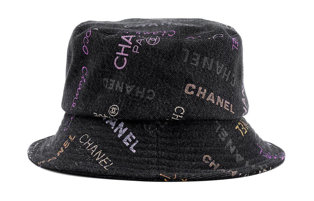 Chanel Chanel Cotton Bucket Hats Unisex