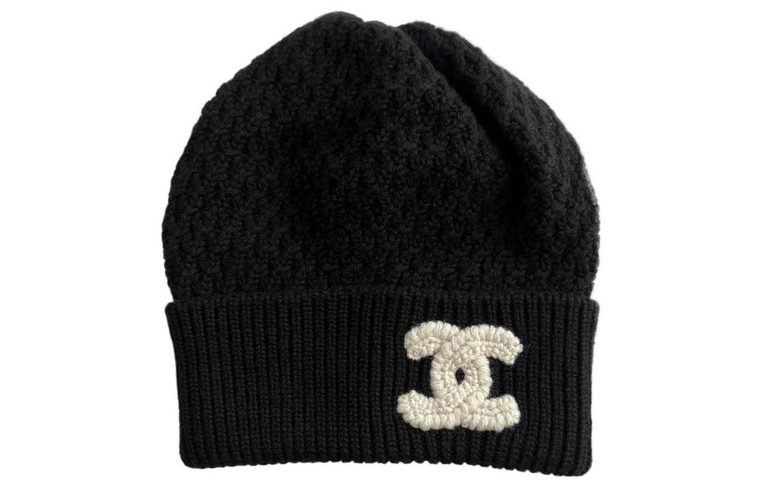 Chanel Chanel Cashmere Beanies Women's Black
