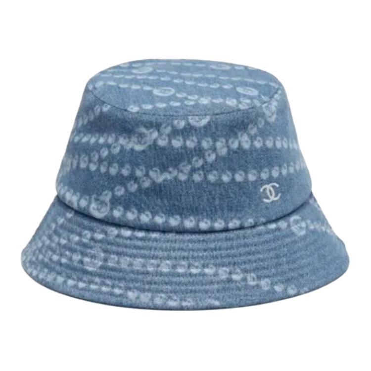 Chanel Chanel Bucket Hats Unisex Blue