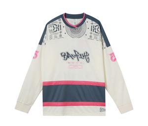 Buy LINING Badfive Sweatshirts Men Ecru at Sasom – Authentic and Ready to Ship