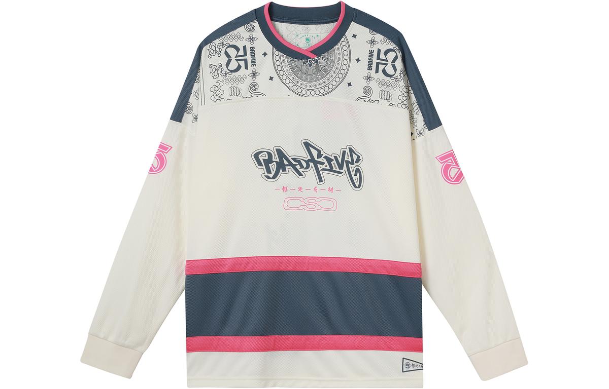 Li-Ning LINING Badfive Sweatshirts Men Ecru