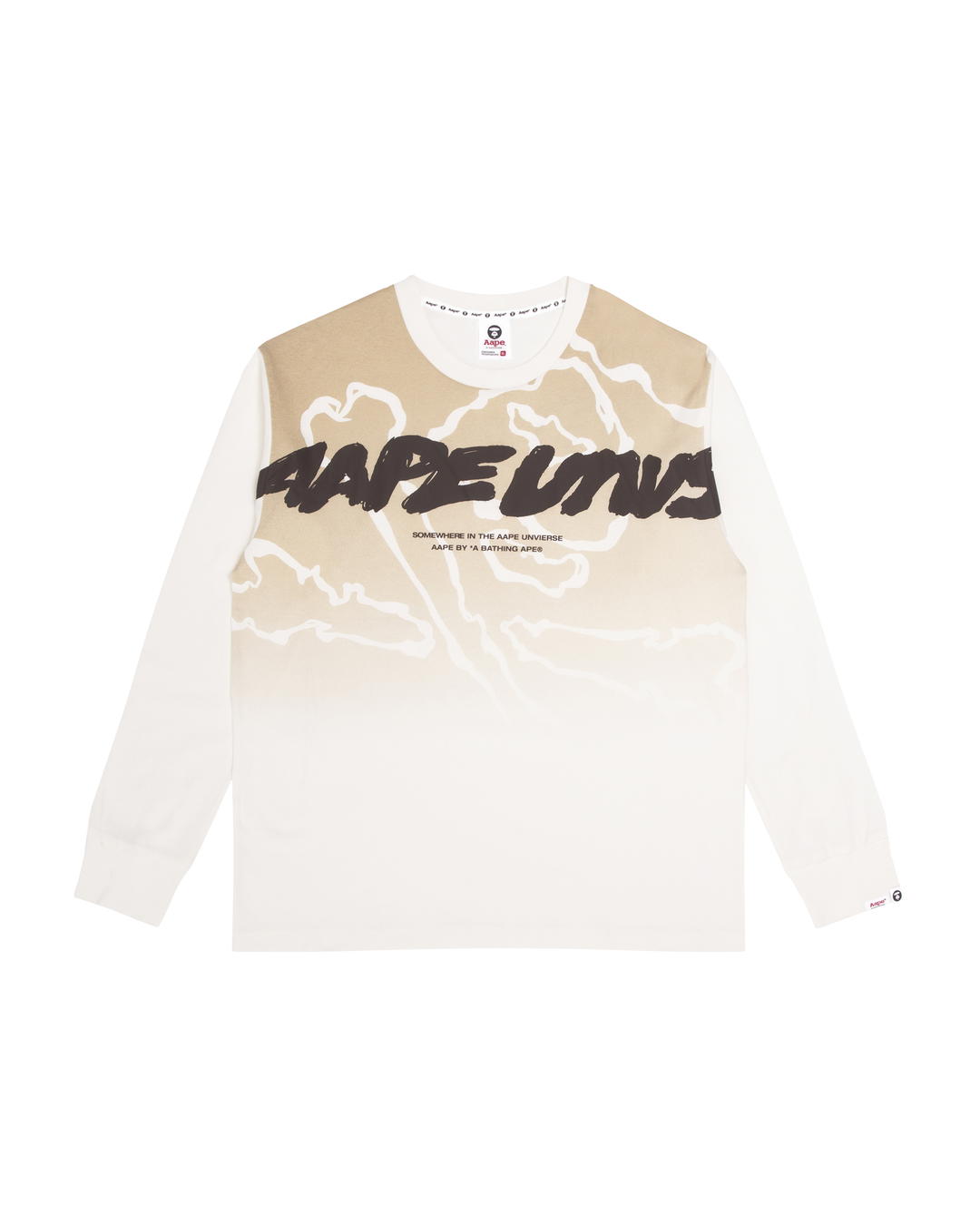 AAPE AAPE Long Sleeve Tee Ivory