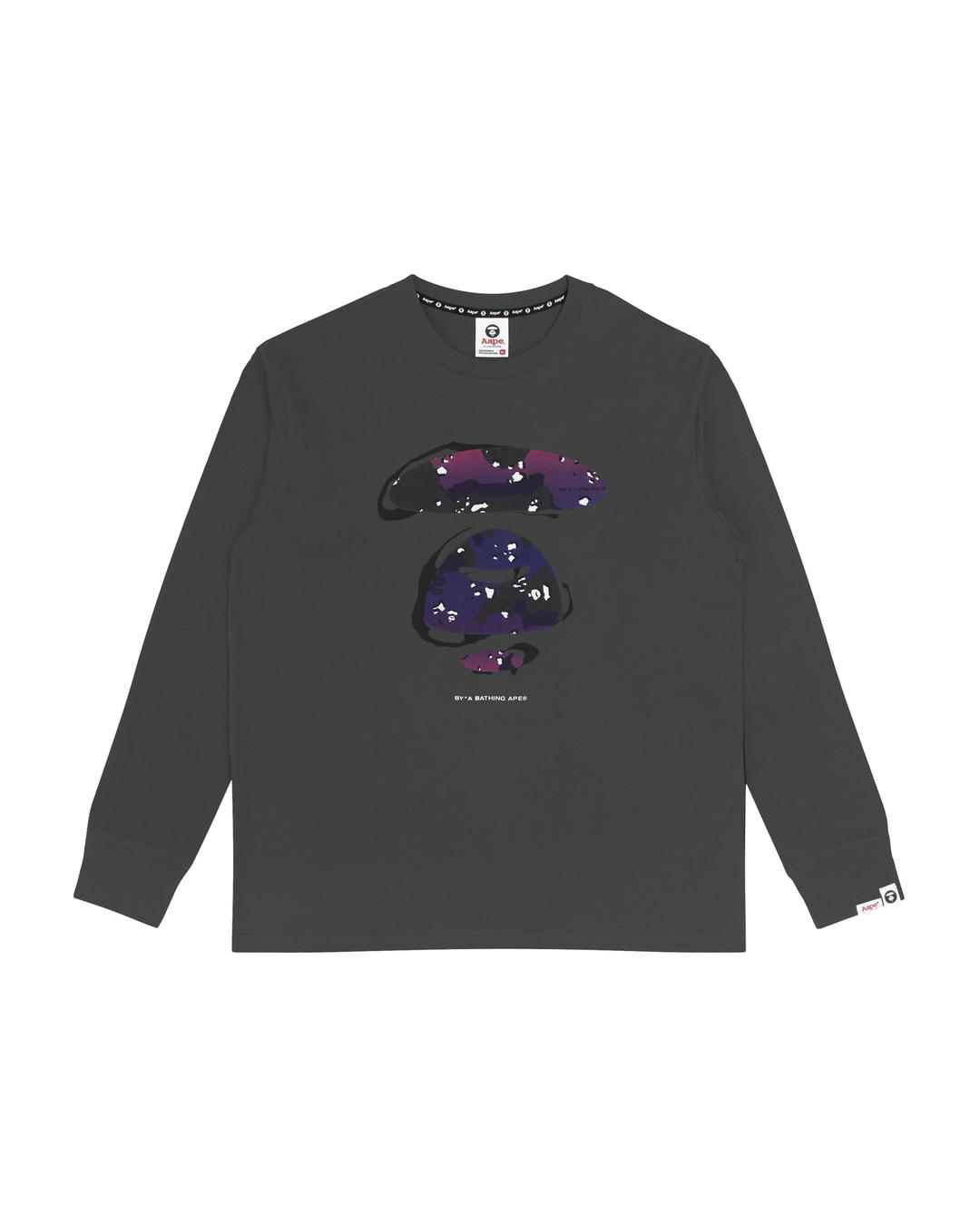 AAPE AAPE Long Sleeve Tee Grey