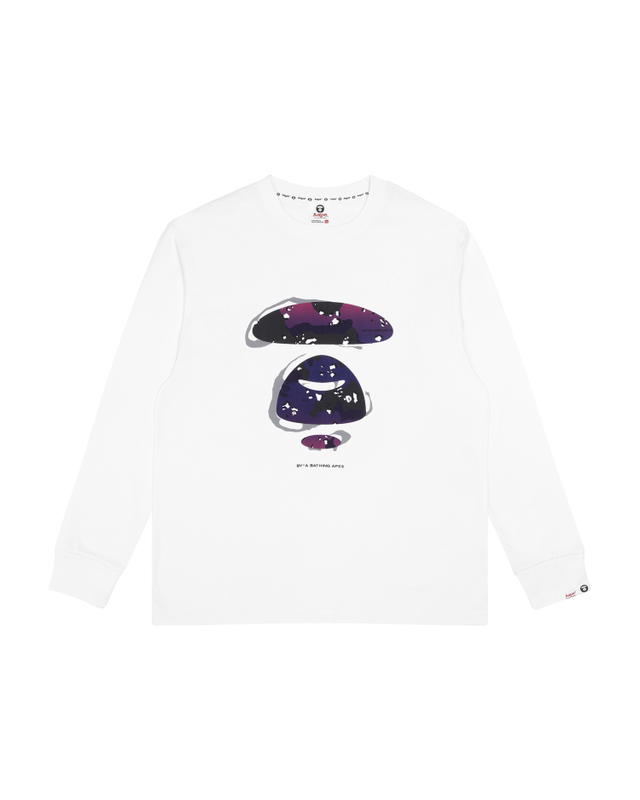 AAPE AAPE Long Sleeve Tee White - view 1