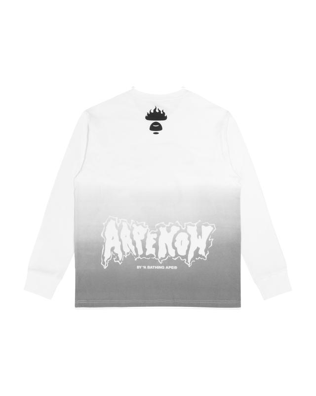 AAPE AAPE Long Sleeve Tee White - view 2