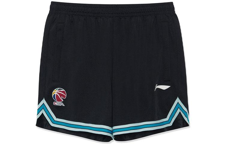 Li-Ning LiNing CBA Collection Professional Basketball Collection Casual Shorts Men's Black