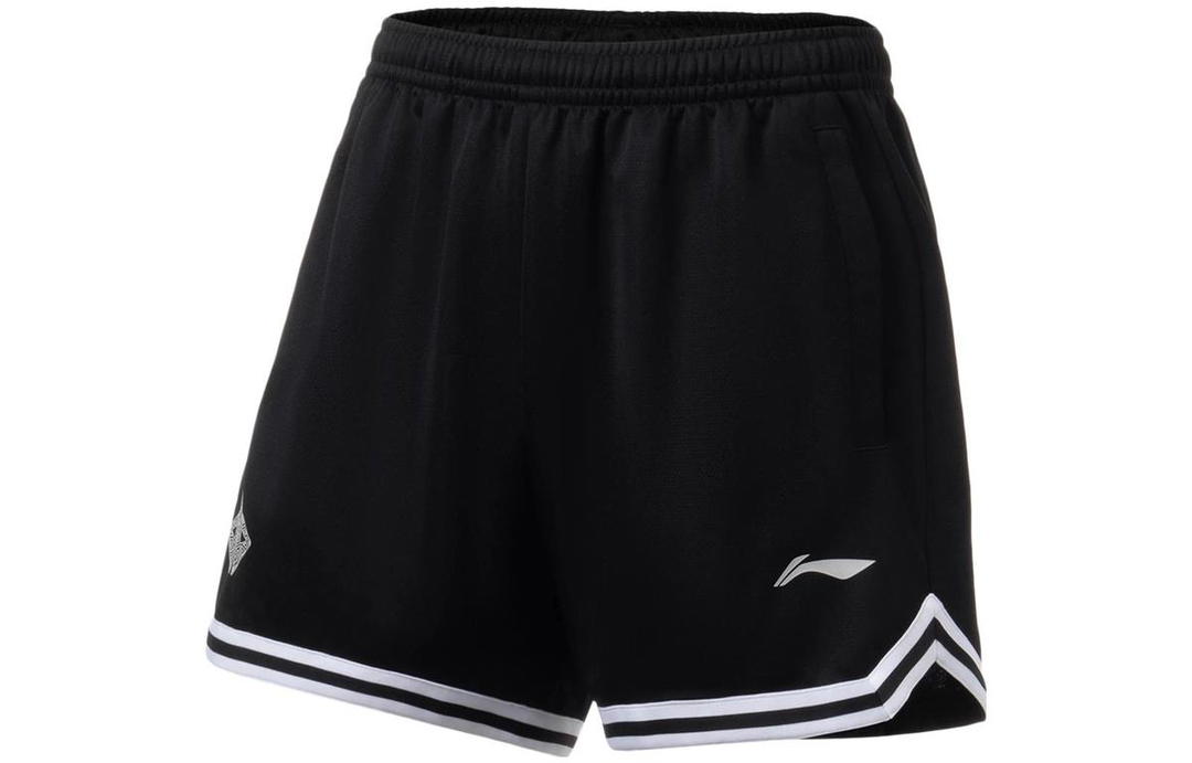 Li-Ning LiNing Professional Basketball Collection Basketball Shoes Basketball Shorts Men's Black