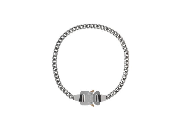 1017 ALYX 9SM 1017 ALYX 9SM Metal Buckle Necklace Silver - view 1