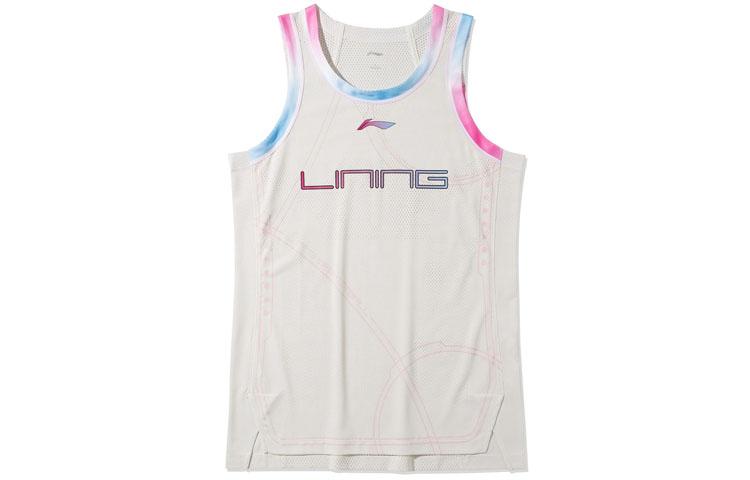 Li-Ning LiNing Sports Basketball Collection Tank Tops Men's Mist White