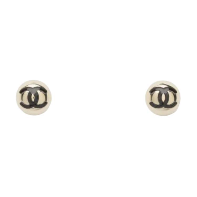 Chanel Chanel - Stud Earrings Women's Gold
