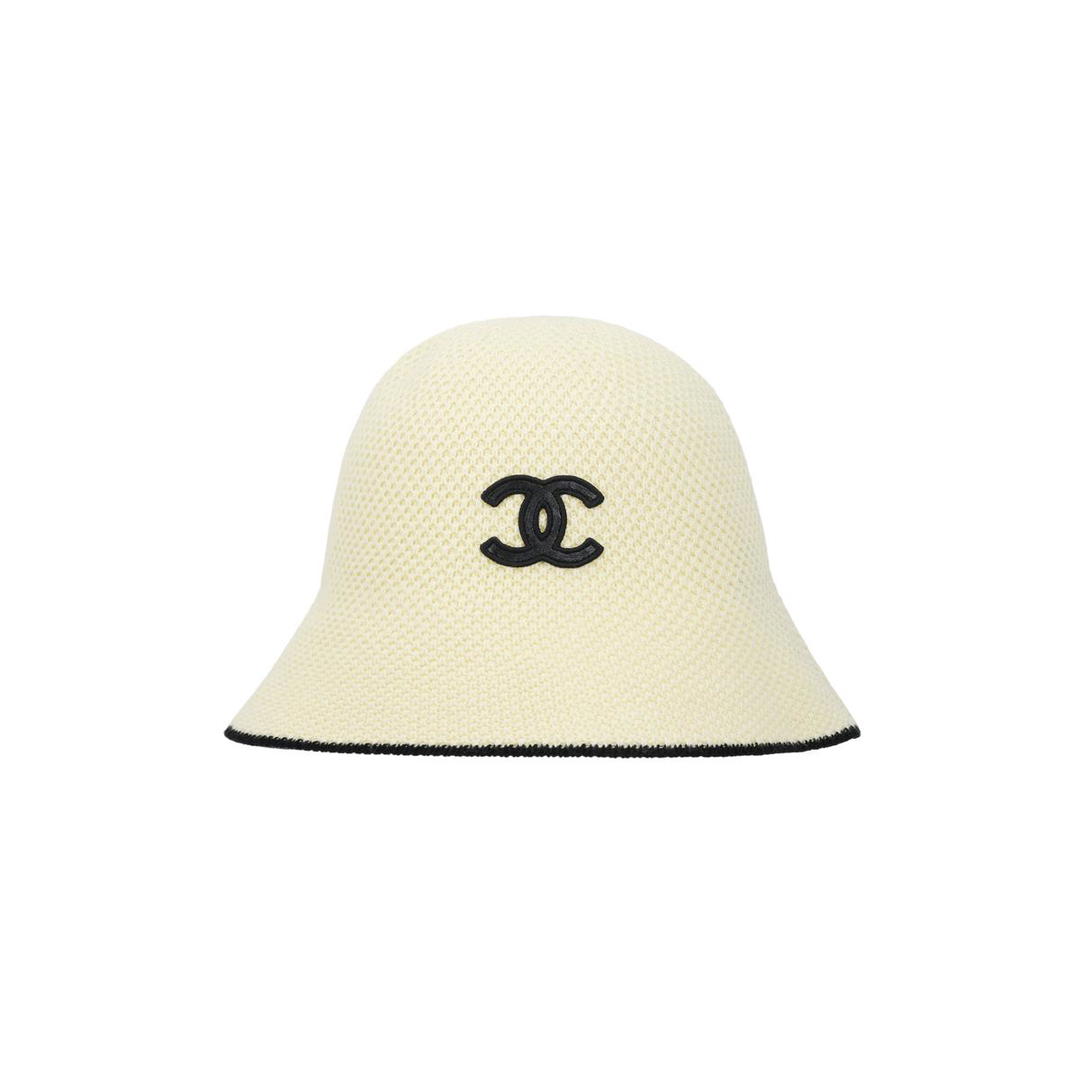 Chanel Chanel Bucket Hats Unisex Beige
