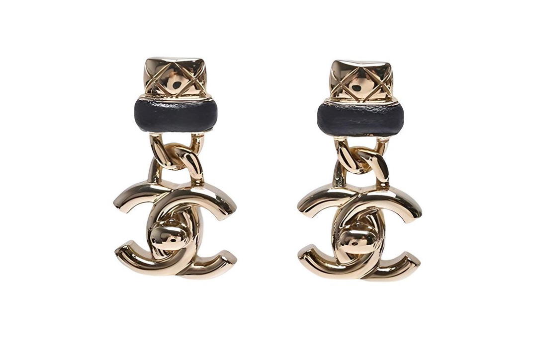 Chanel Chanel Earrings Women's Gold