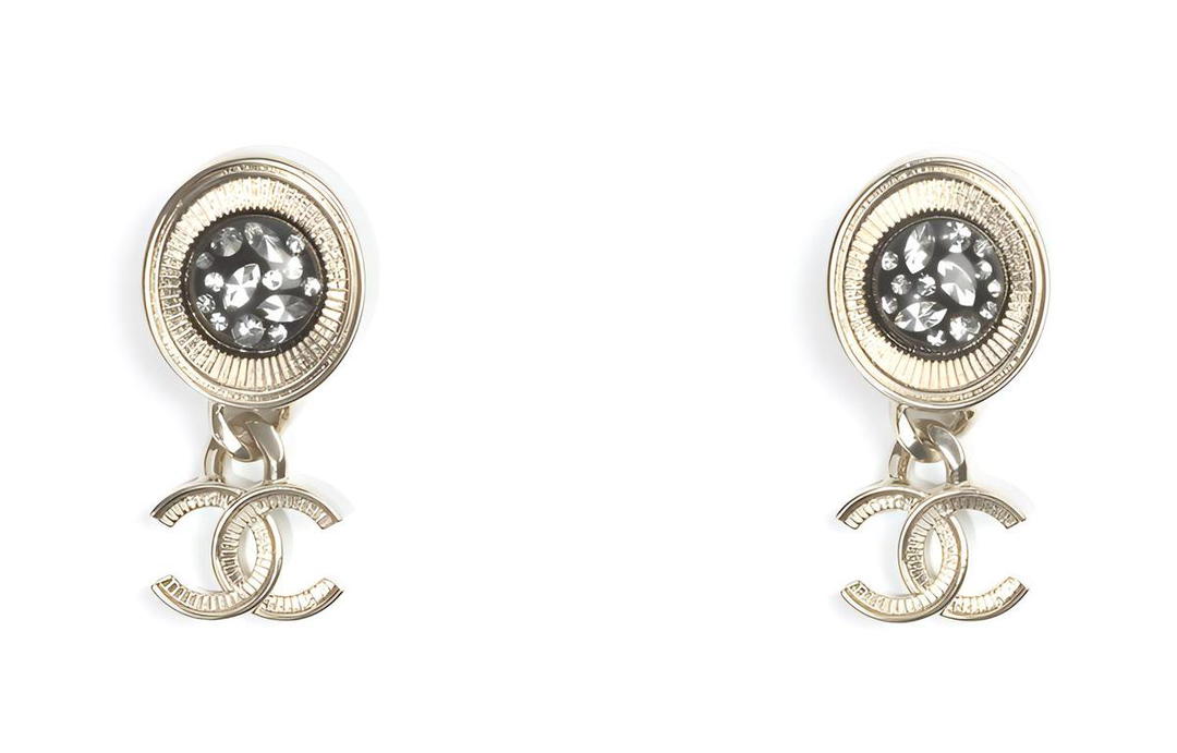 Chanel Chanel Earrings Women's Gold