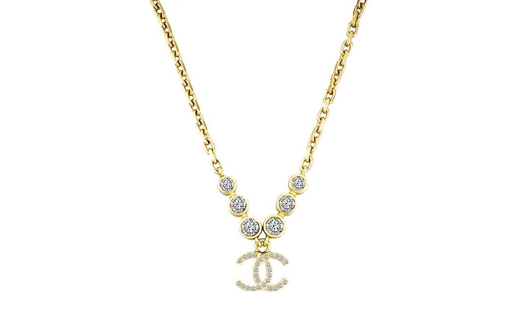 Chanel Chanel Metal Necklaces Women's Gold