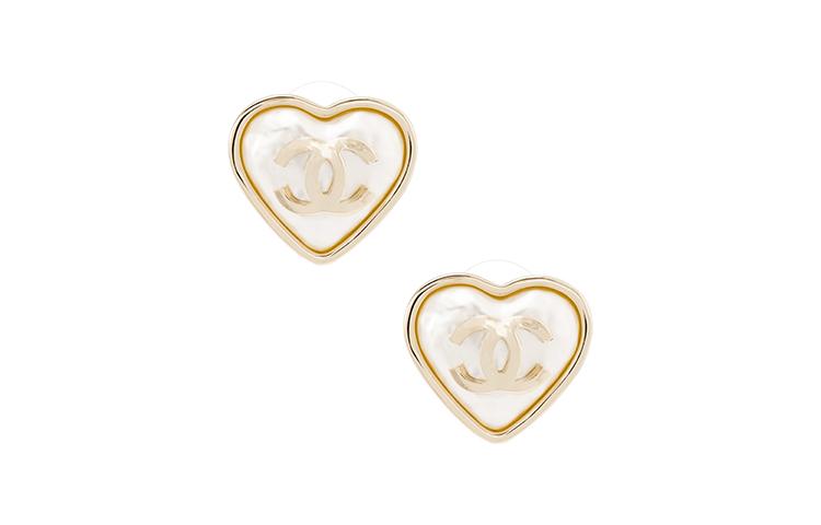 Chanel Chanel Metal Earrings Women's Gold