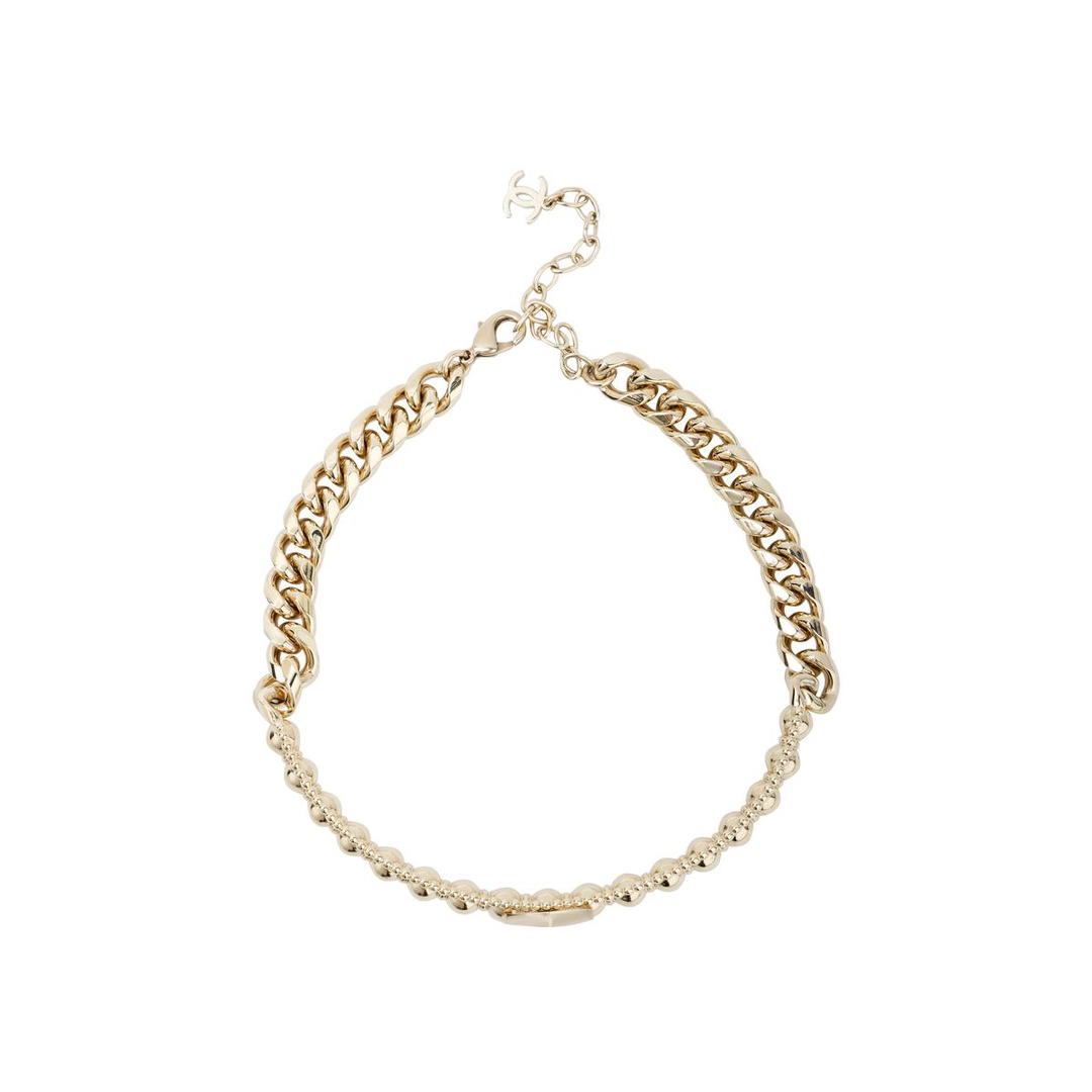 Chanel Chanel 22c Early Spring Necklaces Women's Gold
