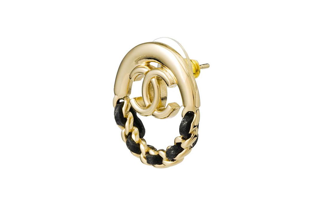 Chanel Chanel Earrings Women's Gold