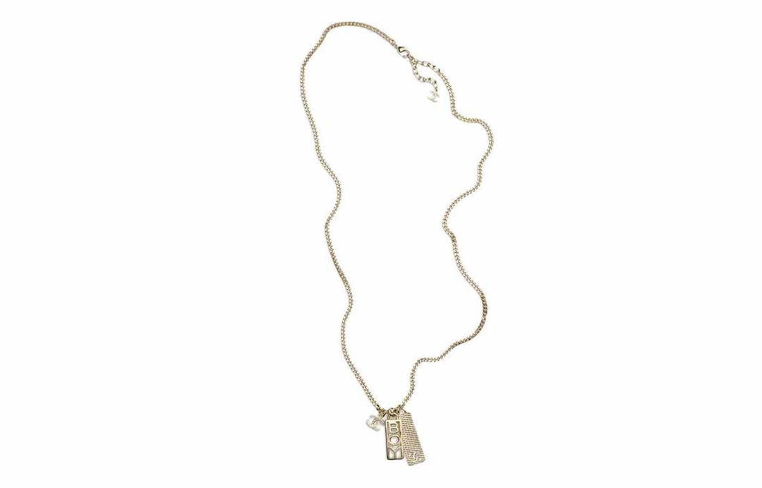 Chanel Chanel Necklaces Women's Gold