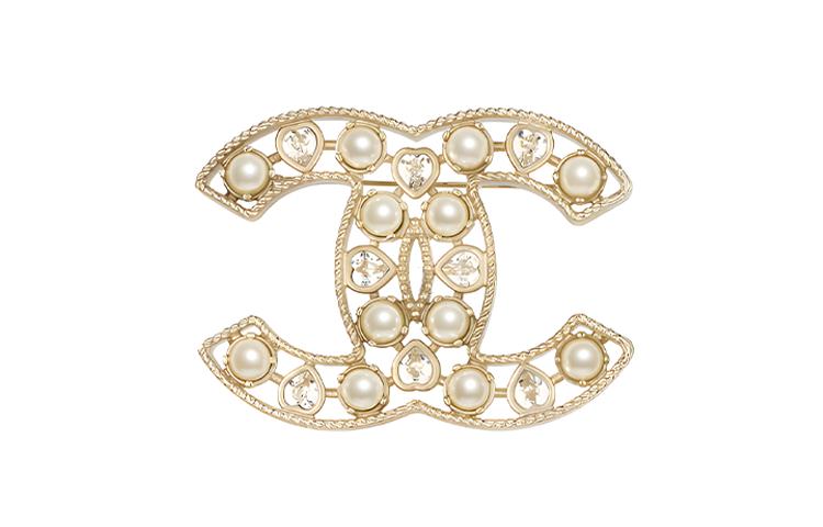 Chanel Chanel Brooches Women's Gold