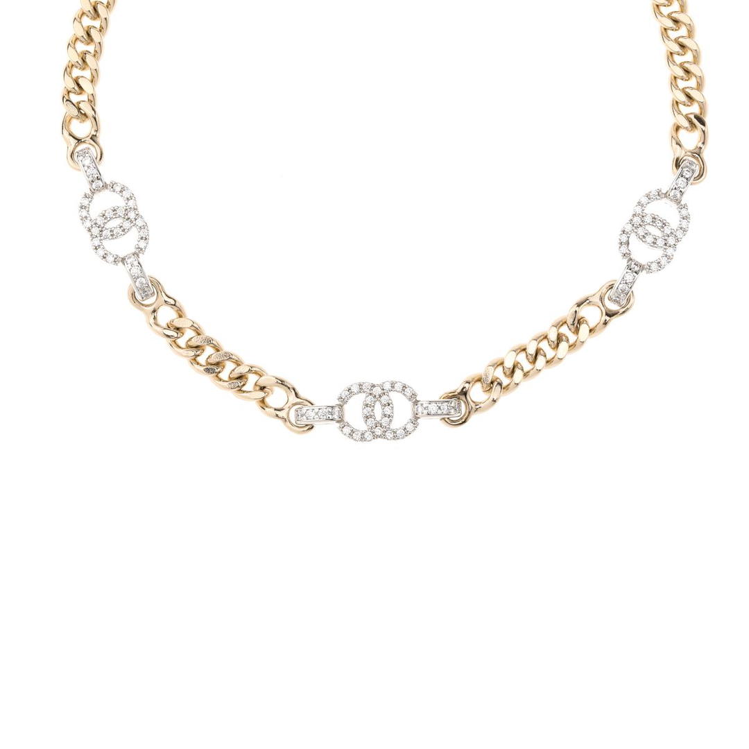 Chanel Chanel Metal Necklaces Women's Gold