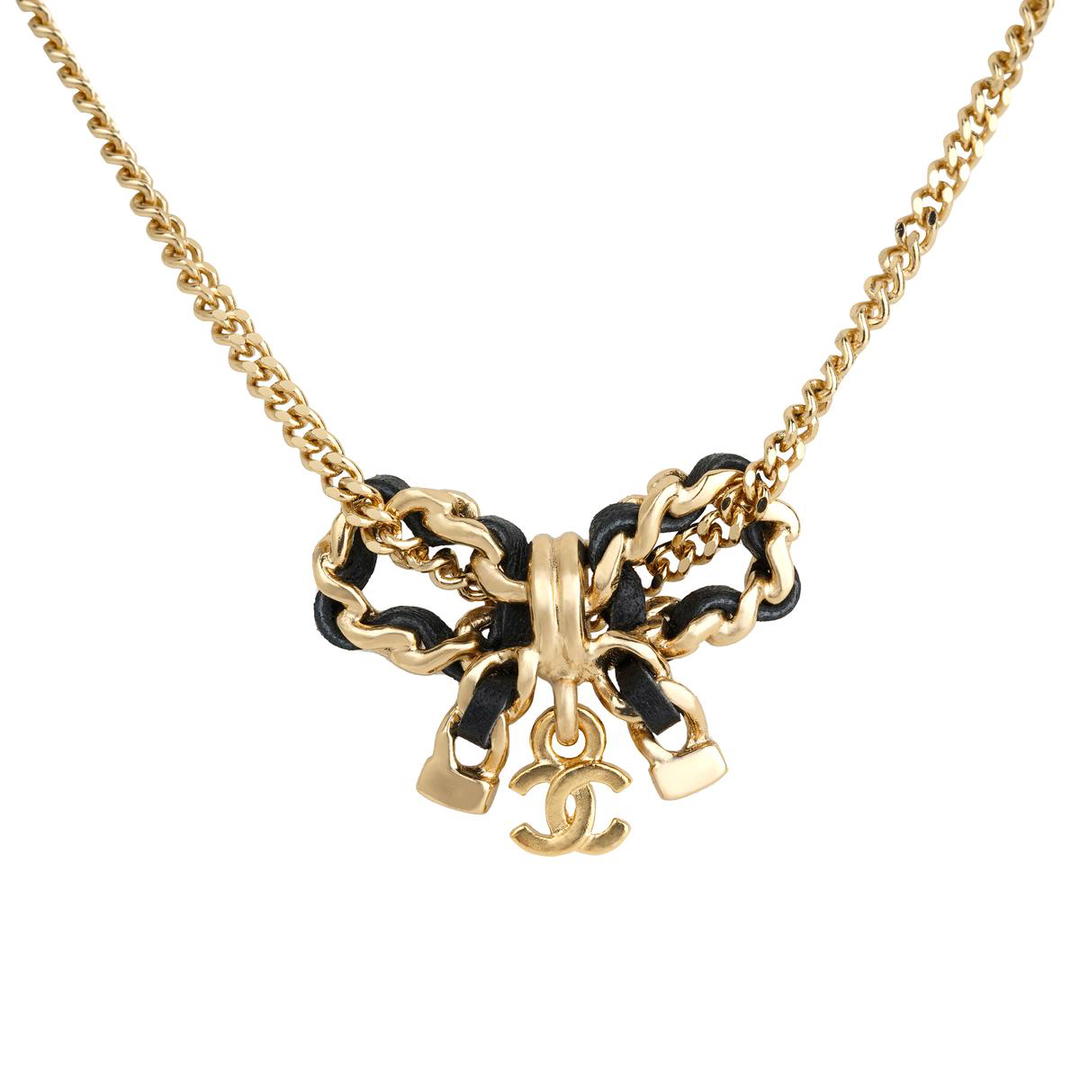 Chanel Chanel Metal Necklaces Women's Yellow