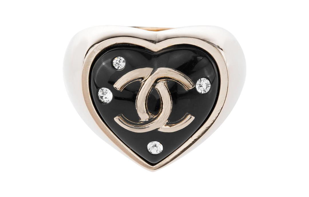 Chanel Chanel Rings Women's Black