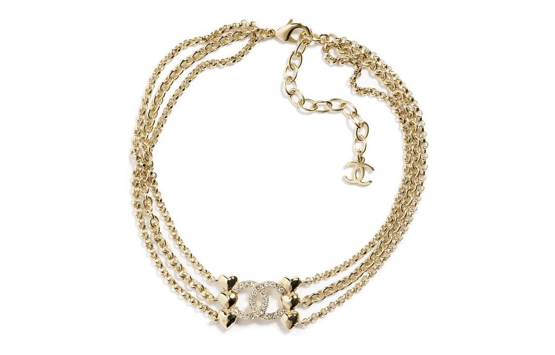 Chanel Chanel Metal Necklaces Women's Gold