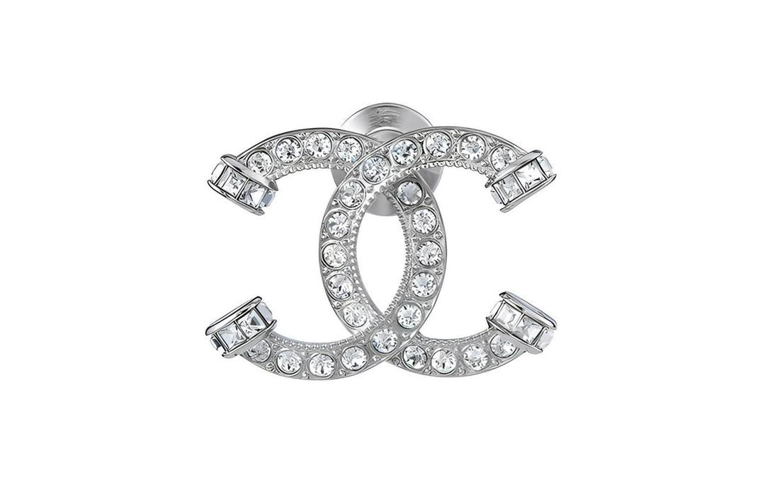 Chanel Chanel Earrings Women's Silver