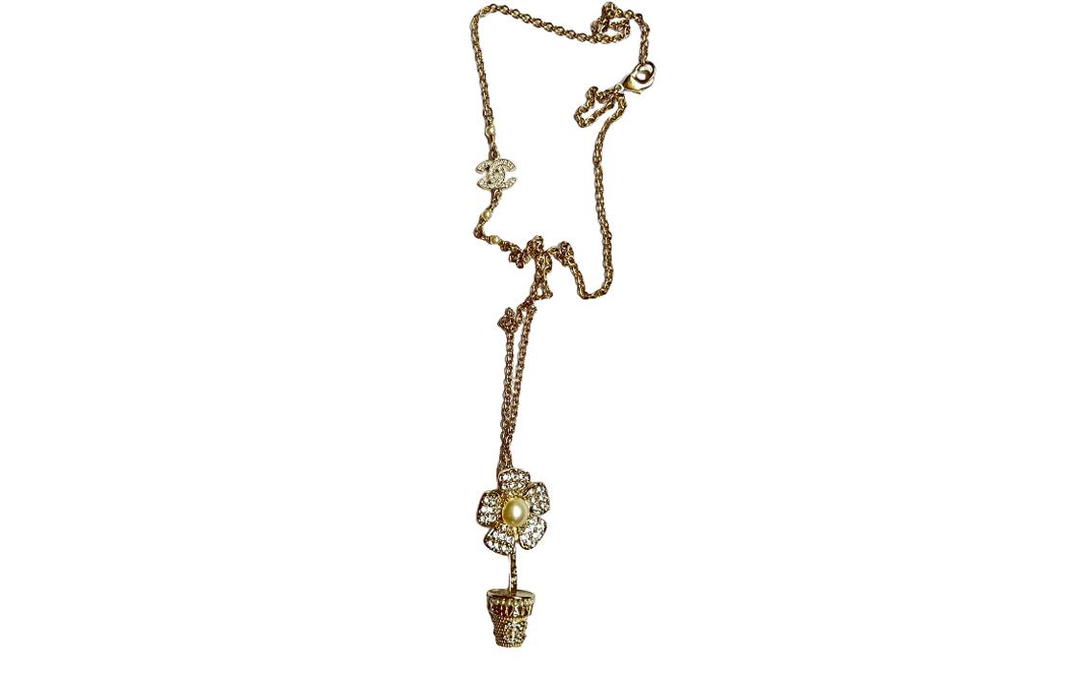 Chanel Chanel Necklaces Women's Gold