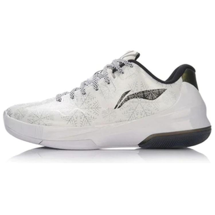 Li-Ning LiNing Speed 3 Cushioning Anti Slip And Wear Resistant Low Top Basketball Shoes Men's White
