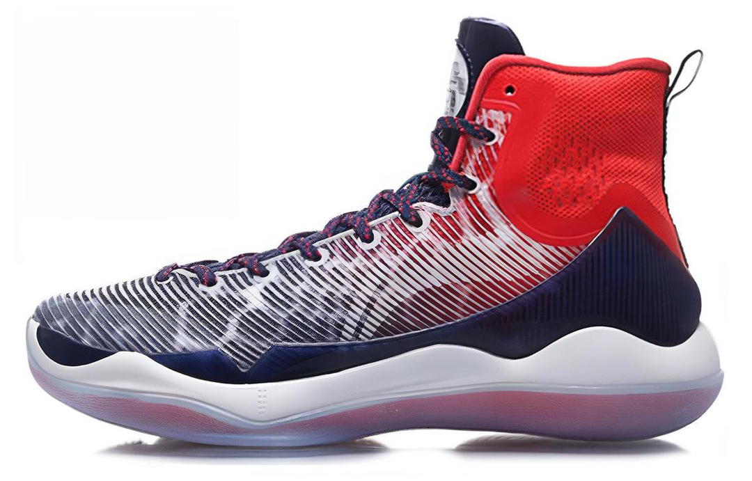 Li-Ning LiNing YuShuai 11 Cushioning High Top Basketball Shoes Men's Dragon Fruit Red