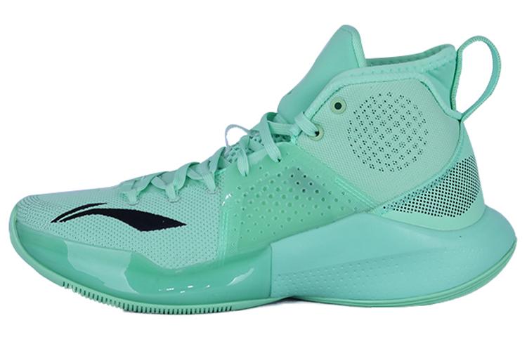 Li-Ning LINING SONIC 8 Basketball Shoes Men High Top Mint Green