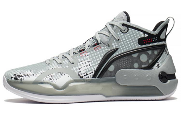 Li-Ning LiNing YuShuai 16 Cushioning Anti Slip Wear Resistant Breathability Low Top BOOM Technology Brick Gray