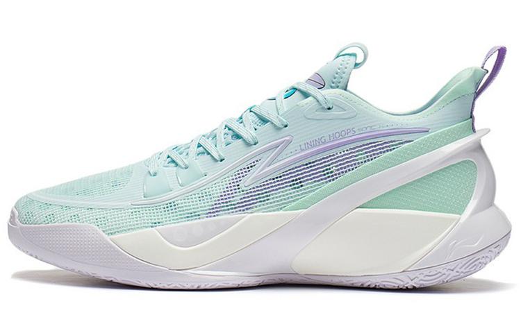 Li-Ning LiNing SONIC 10 V2 Anti Slip Wear Resistant Low Top Basketball Shoes Aqua Blue