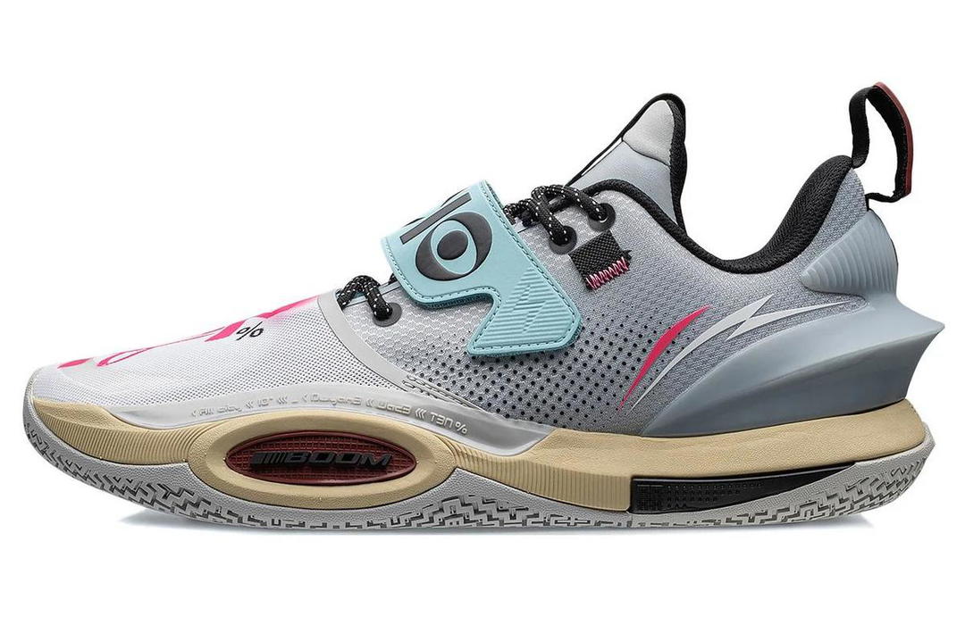 Li-Ning LiNing All City 10 V2 Wade Dreamer Collection Anti Slip And Wear Resistant Rebound Low Top Basketball Shoes Men's White