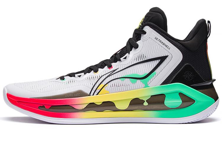 Li-Ning LINING Liren 3 Basketball Shoes Men High Top White/Black/Red/Yellow/Green