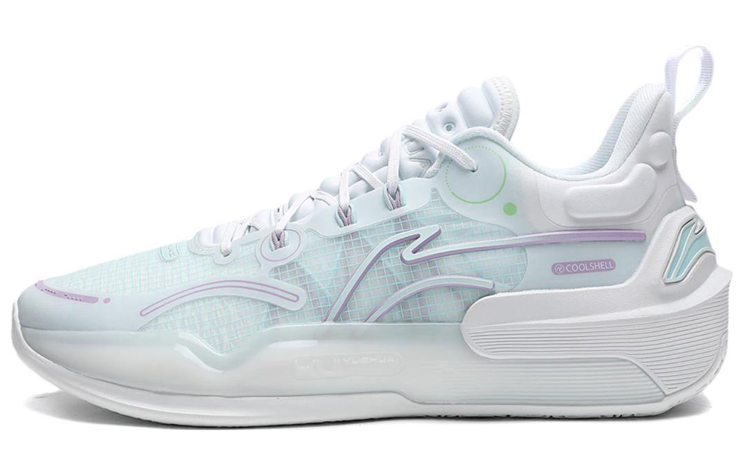 Li-Ning LiNing YuShuai 16 V2 Wear resistant And Lightweight Low Top Basketball Shoes Men's White