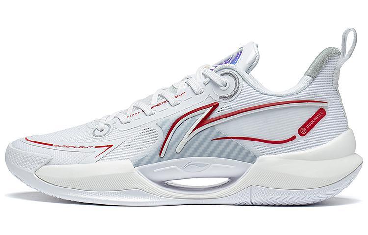 Li-Ning LINING Super Light V2 Basketball Shoes Men Low Top White