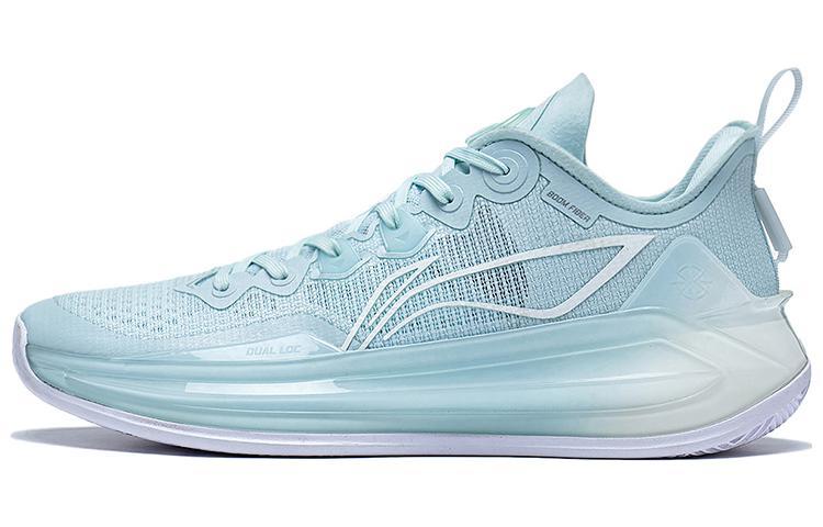 Li-Ning LiNing Liren 3 V2 Anti Slip And Wear Resistant Breathable Low Top Basketball Shoes Unisex Aqua Blue