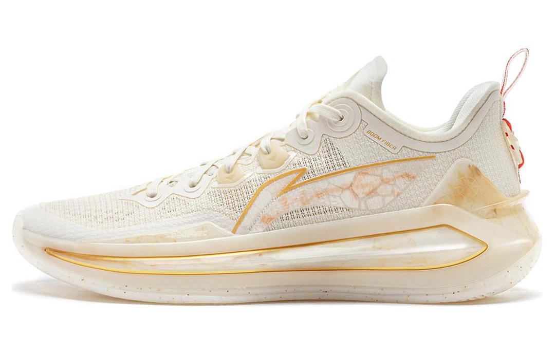 Li-Ning LINING Liren 3 V2 Basketball Shoes Unisex Low Top Yellow/White