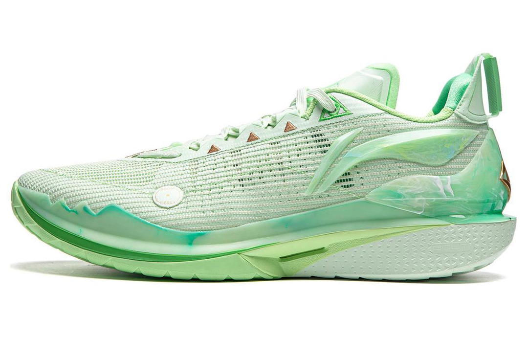 Li-Ning LINING JB2 Basketball Shoes Men Low Top Ethereal Fruit Green