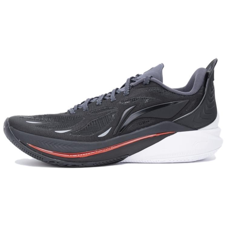 Li-Ning LiNing SONIC 12 Cushioned Slip Resistant Low Top Basketball Shoes Men's Black