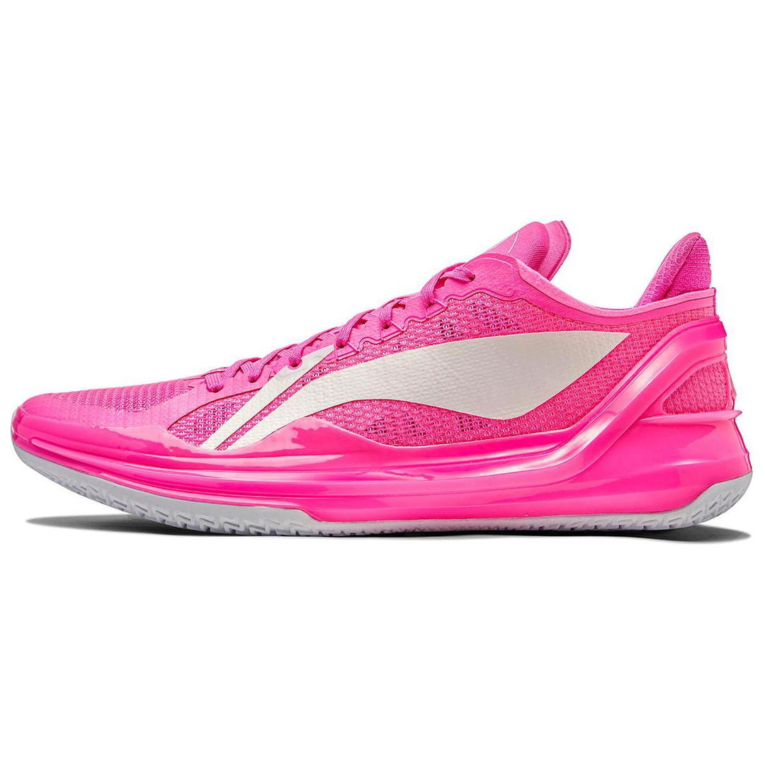 Li-Ning LiNing Blade 4V2 Cushioning Slip Resistant Support Lightweight Rebound Low Top Basketball Shoes Men's Pink