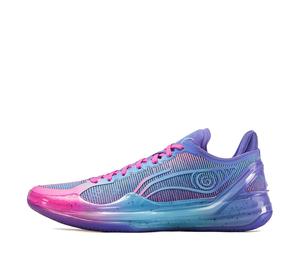 Buy LiNing Blade 4V2 Cushioned Slip Resistant Lightweight Rebound Low Top Performance Basketball Shoes Men's Blue Purple at Sasom – Authentic and Ready to Ship