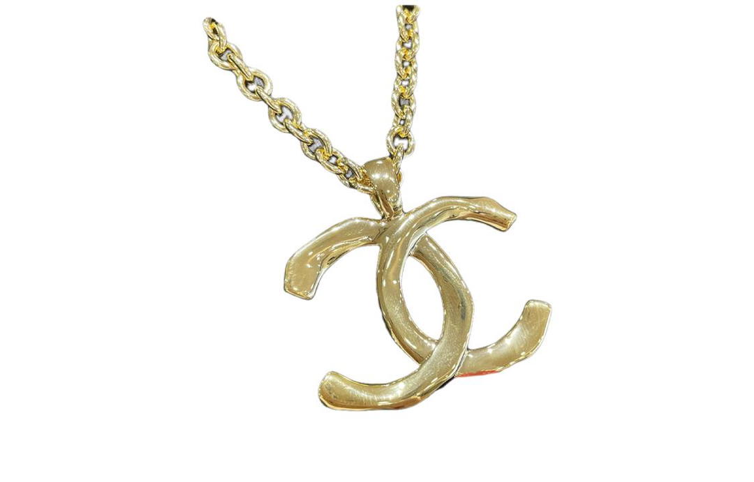 Chanel Chanel 1994 Cc Logo Pendant Necklace
