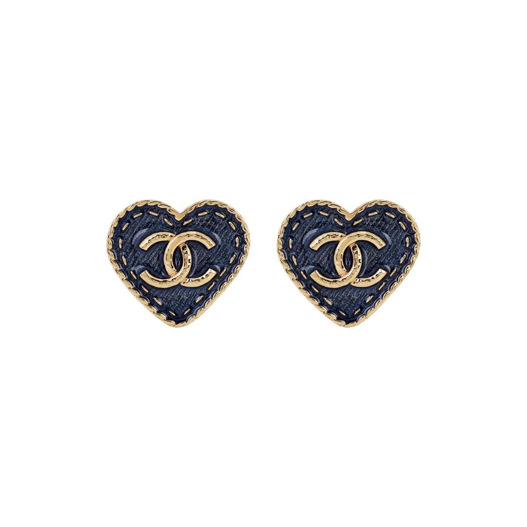 Chanel Chanel Clip-On Earrings Women's