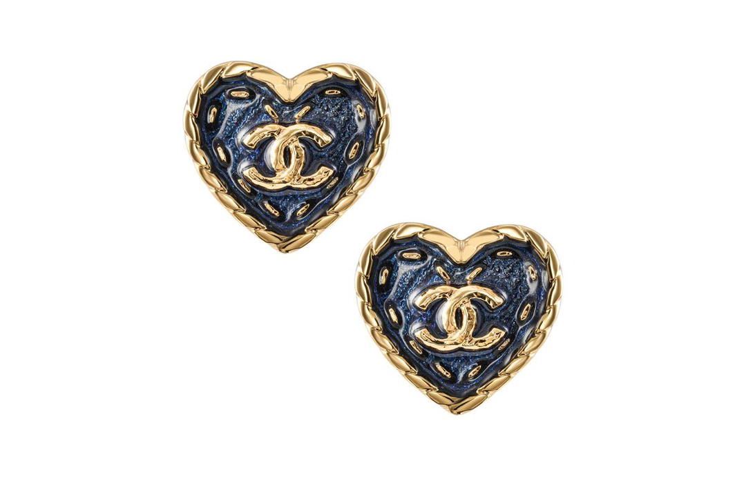Chanel Chanel - Stud Earrings Women's Gold