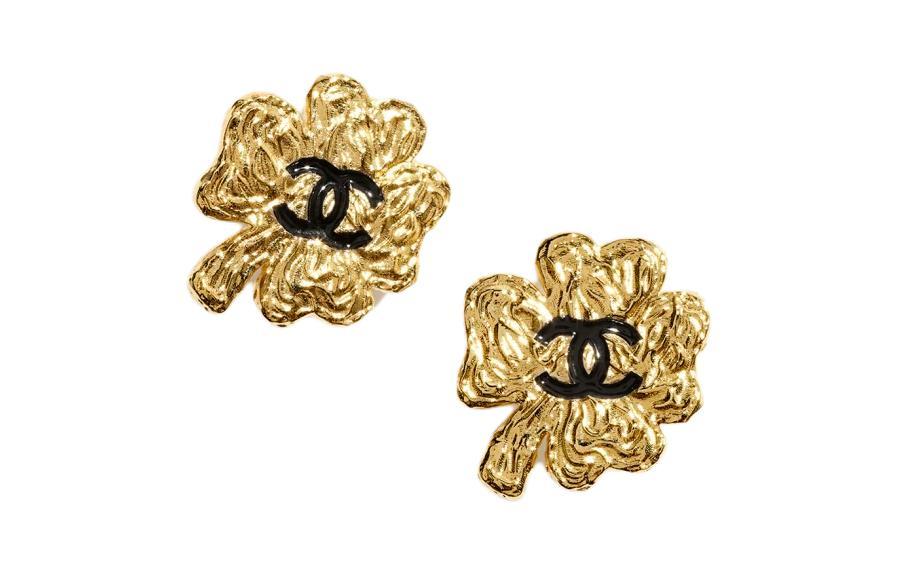 Chanel Chanel - Stud Earrings Women's Gold